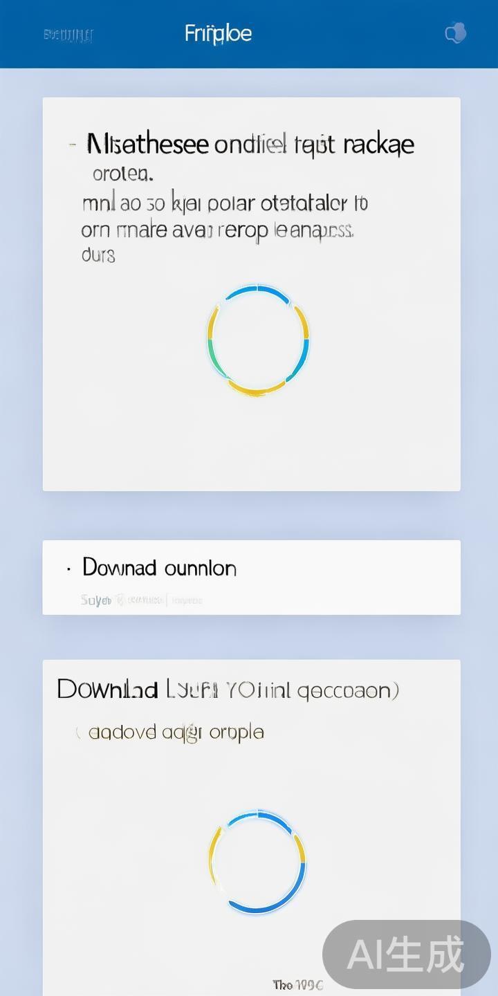 点击“下载”按钮后，系统会自动开始下载安装包。在下